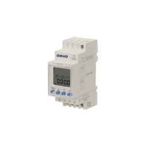 Orno Electronic timer, 52 programs, 3 menu languages, 2 modules, DIN TH-35mm OR-PRE-433