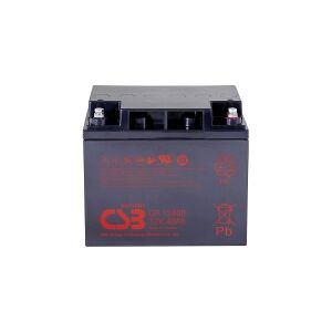 CSB Battery GP 12400 Standby USV Blybatteri 12 V 40 Ah Blyfleece (B x H x T) 197 x 171 x 165 mm M5 skruetilslutning Vedligeholdelsesfri, Lav selvafladning