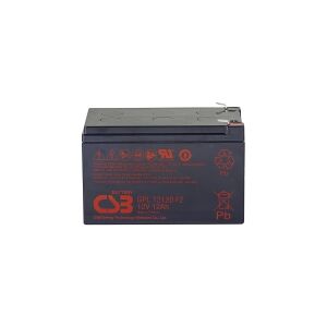 CSB Battery GPL 12120 Blybatteri 12 V 12 Ah Blyfleece (B x H x T) 151 x 100 x 98 mm Fladstik 6,35 mm Vedligeholdelsesfri, Lav selvafladning