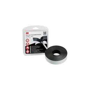 3M Dual Lock Burrebånd til fastlimning (L x B) 2.5 m x 25 mm Sort 1 stk