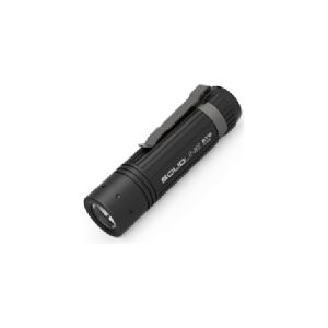 Led Lenser LEDLENSER Kompakt lommelygte bruger tre AAA-batterier. Metal clips, lampen kan nemt fastgøres og Endcap Switch og garanterer nem betjening