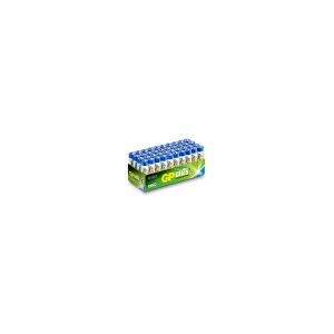 GP Batteries Ultra Plus Alkaline 24AUP/LR03, Engangsbatteri, AAA, Alkaline, 1,5 V, 40 stk, Flerfarvet