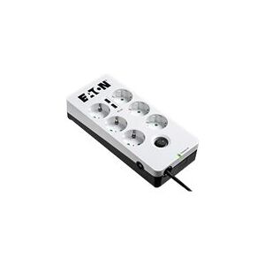 Eaton Corporation Eaton Protection Box 6 USB DIN - Strømstødsbeskytter - AC 220-250 V - 2500 Watt - output-stikforbindelser: 6 - hvid