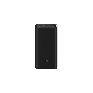 Xiaomi Mi 50w Power Bank 20000mAh, 20000 mAh, Lithium-Ion (Li-Ion), 3,7 V, 50 W, Sort