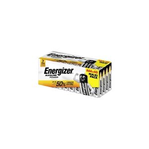 Energizer AAA-batteri Power Alkali-mangan 1.5 V 40 stk