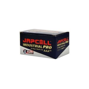 Lakuda ApS Japcell batteri 1,5V - AAA industrial pro - pakke a 40stk