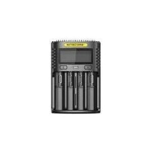 Nitecore UM4, Lithium jern fosfat (LiFePO4), Lithium-Ion (Li-Ion), Nikkel-Cadmium (NiCd), Nikkel-Metalhydrid..., AA, AAA, AAAA, AAAA, C, D