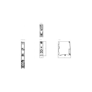 Siemens 6ES7513-1AL02-0AB0, Analog, Systemkraft, Flerfarvet, 504 g, 150 mm, 46 mm