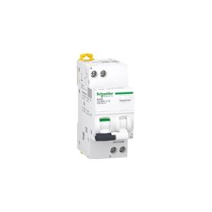 SCHNEIDER ELECTRIC Acti9 Kombiafbryder iCV40N 1P+N 10A C 30mA 6kA, kl. A, 36 mm