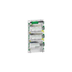 SCHNEIDER ELECTRIC Færdigmonteret Resi9 XP PW gruppetavle, 3 rækker 13M: 1xAFB 1xSPD + 2xRCD + 1xC16A 1PN + 5xC10A 1PN