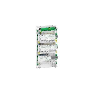 SCHNEIDER ELECTRIC Færdigmonteret Resi9 XP PW gruppetavle, 3 rækker 13M: 1xAFB 1xSPD + 2xRCD + 1xC16A 1PN + 5xC10A 1PN 1xC16A 3PN + 2xC10A 3PN