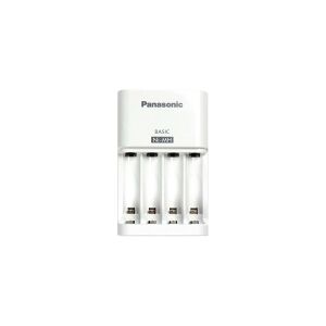 Panasonic BQ-CC51E - 10t batterioplader - (for 4xAA/AAA) - hvid - Europa