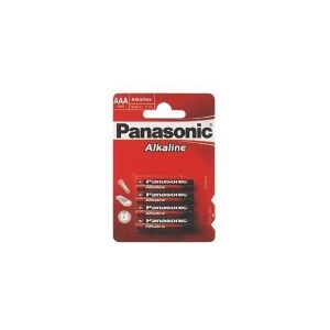 Panasonic Alkaline Power LR03AP/4BP - Batteri 4 x AAA - Alkalisk