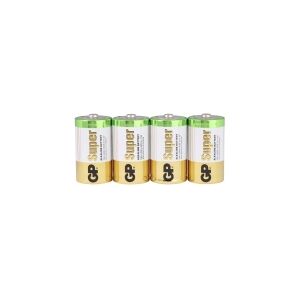 GP Batteries Super Alkaline D, Engangsbatteri, D, Alkaline, 1,5 V, 4 stk, Flerfarvet