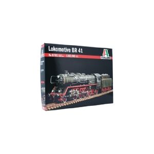 Italeri Lokomotive BR41, Togmodel, HO (1:87), Dreng/Pige, Plast, Sort, Transparent, CE