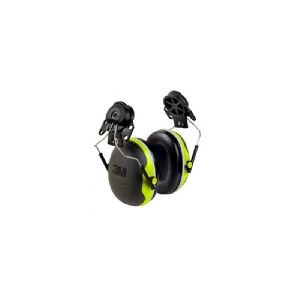 3M X4P3E, Headset, Konstruktion, Sort, Grøn, 25 dB, Trådløs