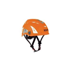 Kask sikkerhedshjelm orange - Superplasma AQ Hi-Viz, m/ventilation & hagerem, EN 397