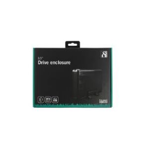 DELTACO MAP-GD33U3 - Lagringspakning - 3.5 - SATA 3Gb/s - USB 3.0 - sort