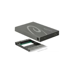 Delock - Lagringskontrol - 2.5 - SATA 6Gb/s - USB-C - sort