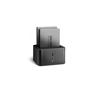 Axagon ADSA-D25 Dockingstation til lagerdrev USB 3.2 Gen 1 (3.1 Gen 1) Type micro-B Sort (ADSA-D25)