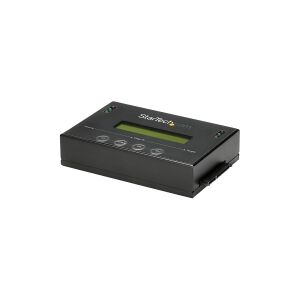 StarTech.com 1:1 Hard Drive Duplicator and Eraser for 2.5 & 3.5 SATA HDD SSD - LCD & RS-232  - 14GBpm Duplication Speed - Cloner & Wiper (SATDUP11) - Harddisk-duplikator - 2 bays (SATA-600) - for P/N: SVA12M5NA