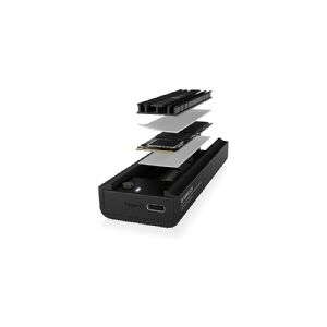 ICYBOX IB-180MC-C31 M.2 NVMe and SATA SSD Docking Station USB 3.2 Gen2