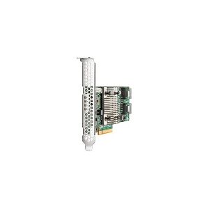 HPE H240 Smart Host Bus Adapter - Lagringskontrol - 8 Kanal - SATA 6Gb/s / SAS 12Gb/s - lavprofil - RAID RAID 0, 1, 5 - PCIe 3.0 x8 - for ProLiant DL120 Gen9, DL580 Gen9, DL60 Gen9, DL80 Gen9, ML150 Gen9