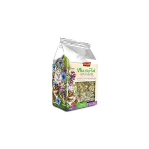 Vitapol Vita Herbal til chinchillaer og kystfugle, urteblanding, 150 g, 4stk/disp
