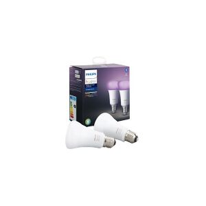 Philips Hue White Color Ambiance E27 Lyskilde - Double Pack - BT