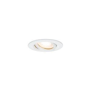 Loftlampe Paulmann Premium Indbygningsarmatur Nova IP65 bevægelig max. 1x35W GU10/GU5,3 51mm Hvid/Aluminium