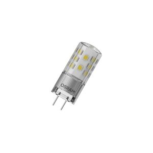 LEDVANCE OSRAM - LED-lyspære - form: majs - klar finish - GY6.35 - 4.5 W (tilsvarende 40 W) - klasse F - varmt hvidt lys - 2700 K