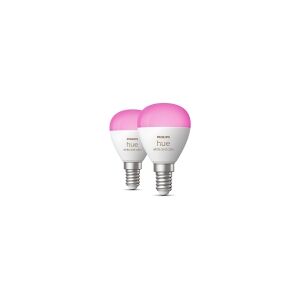 Philips Hue White and Color Ambiance Krone - E14 pærer - 2-pak