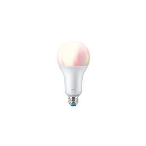 Philips WiZ - LED-lyspære - form: A80 - matteret finish - E27 - 18.5 W (tilsvarende 150 W) - klasse E - full color - 2200-6500 K