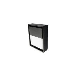 sg armaturen Væg Frame Square Wall LED 6W 3000K, sort