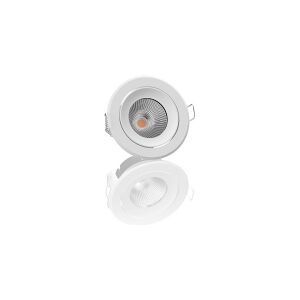 CSDK-SL Downlight One Tilt LED 6,5W, 430lm, 1800-3000K, 36°, dæmpbar, tilt, CRI90, Hvid