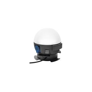 Lena Future Ball 20W LED arbejdslampe - DK-stik -2xstrømudtag med jord - lm: 2400 - 1825649