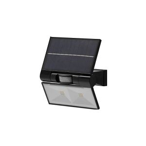 LEDVANCE Solcelle-udendørs vægbelysning med bevægelsessensor ENDURA STYLE SOLAR DOUBLE 4058075576636 LED (RGB) 2.9 W Varmhvid Mørkegrå