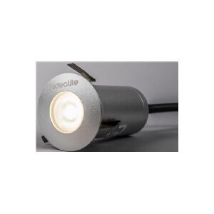 CSDK-SL Decklight Super 230V LED-armatur 45° 3000K 270 lm, Ra>90, SDCM3, 4,5W. Integreret fasedæmpbar driver. 2m gummikabel. PROFESSIONEL