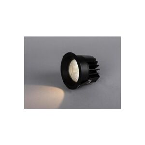 CSDK-SL Solo Mini LED-downlight G2 Sort 3000K DALI, 1080 lm, Ra>85, SDCM3, 15W, IP54, klart dækglas. DALI-driver inkluderet PROFESSIONEL