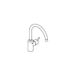 Grohe Concetto etgreb C-tud - SuperSteel