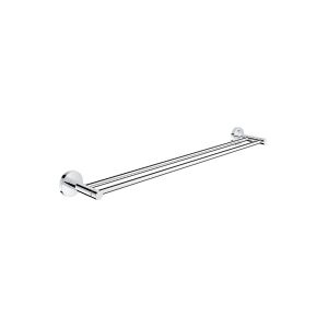 Grohe ESSENTIALS DOBBELT HÅNDKLÆDESTANG - 654 mm (brugbar længde 600 mm)