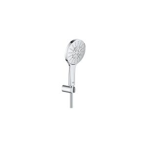 GROHE 26581000, Håndholdt bruserhoved, Krom, Krom, Silikone, Væg, 9,5 l/min, Tyskland