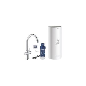 GROHE Red Duo, Standard, Krom, Dørgreb, Enkelt, Type C, Keramisk