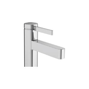 hansGrohe Finoris 1-grebs håndvaskarmatur 100 med push-open bundventil krom