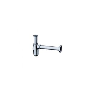 HansGrohe forkromet pungvandlås 32 mm x 1 1/4 inklusiv afgangsrør samt roset