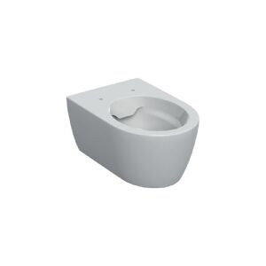 Geberit iCon hvid Rimfree væghængt toilet med skjult montering samt KeraTect belægning