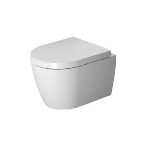 Duravit ME by Starck compact - vægtoilet 48x36cm, skjult mont. åben skyllera. WonderGliss