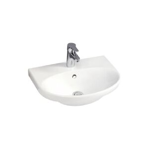 Villeroy & Boch GUSTAVSBERG Nautic 5550 håndvask. Montering med bolte eller 195/240 mm bæringer.