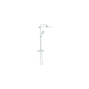 GROHE Rainshower 310 SmartActive Cube, 111,8 cm, 1,75 m, Væg, Krom, G1/2