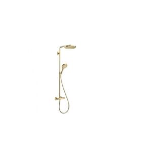 hansGrohe Raindance Select S Showerpipe PowderRain guld-optik